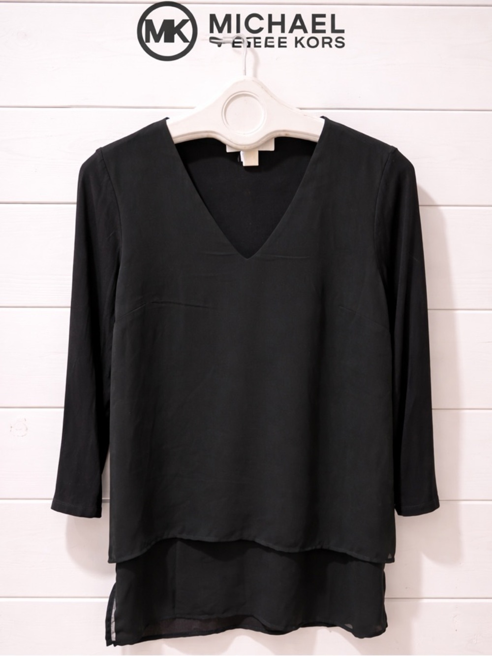 MICHEAL KORS Elegant Black Women's Top SIZE S